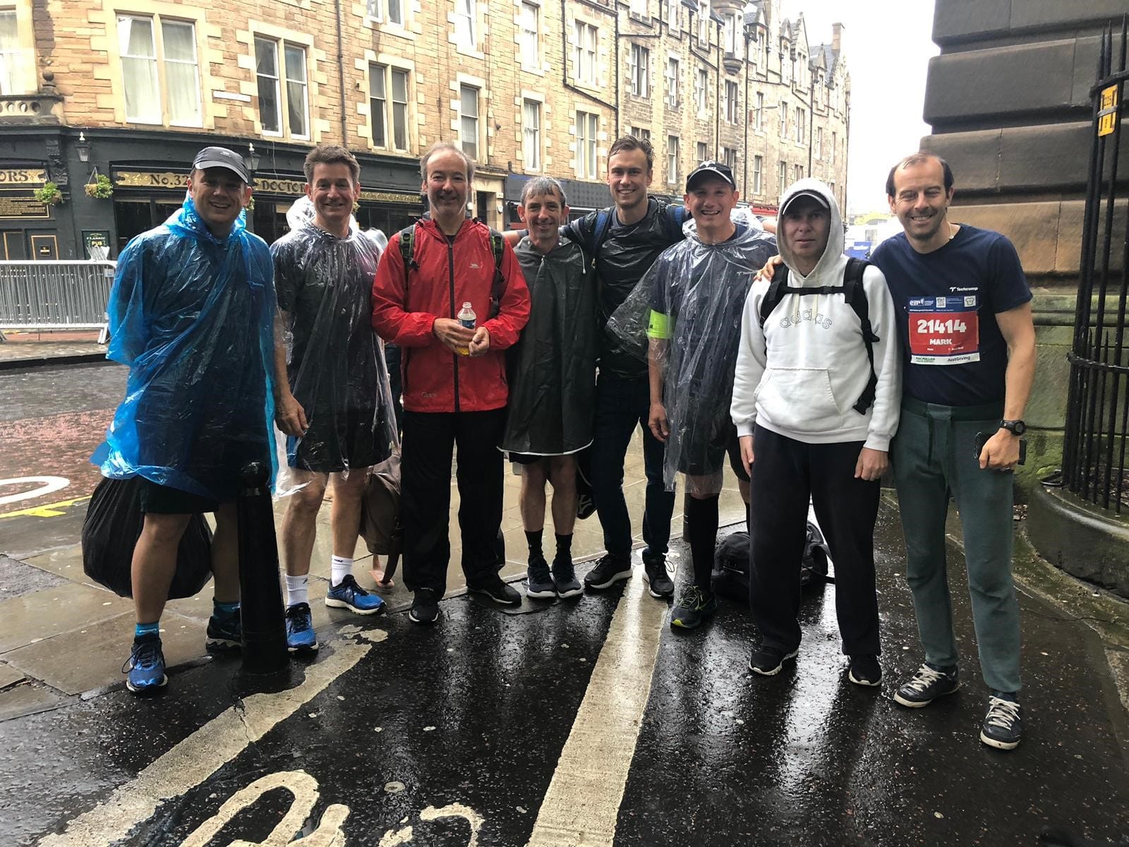 Team Techcomp Participates in the EMF Half Marathon