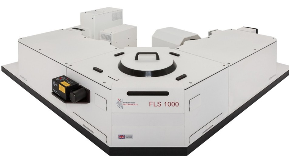 Edinburgh Instruments FLS1000 Photoluminescence Spectrometer.
