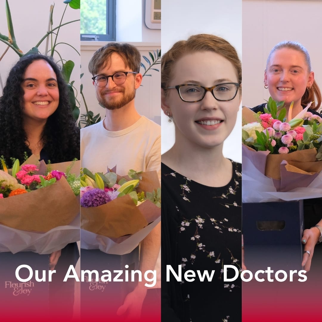 Celebrating Curiosity, Resilience and Four Completed PhDs